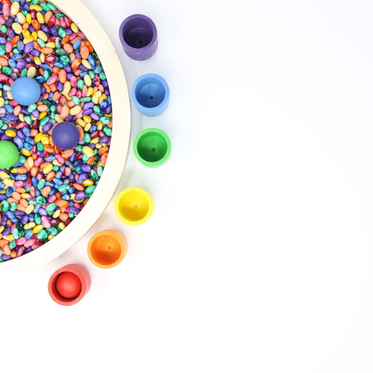 a photo of a sensory bin