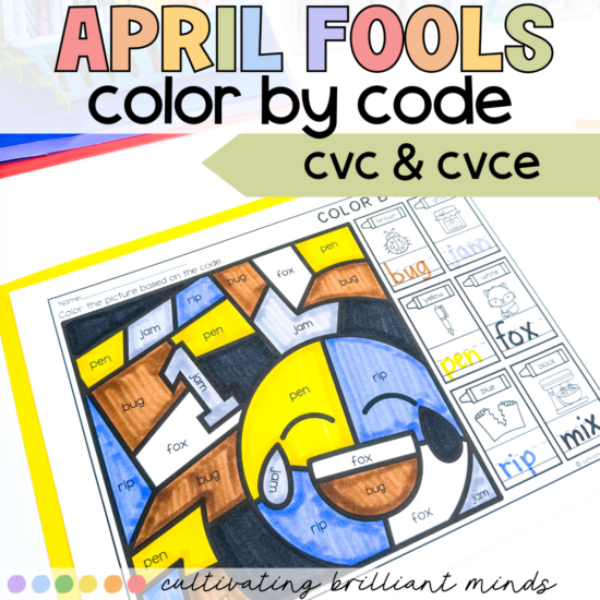 April fools color by code