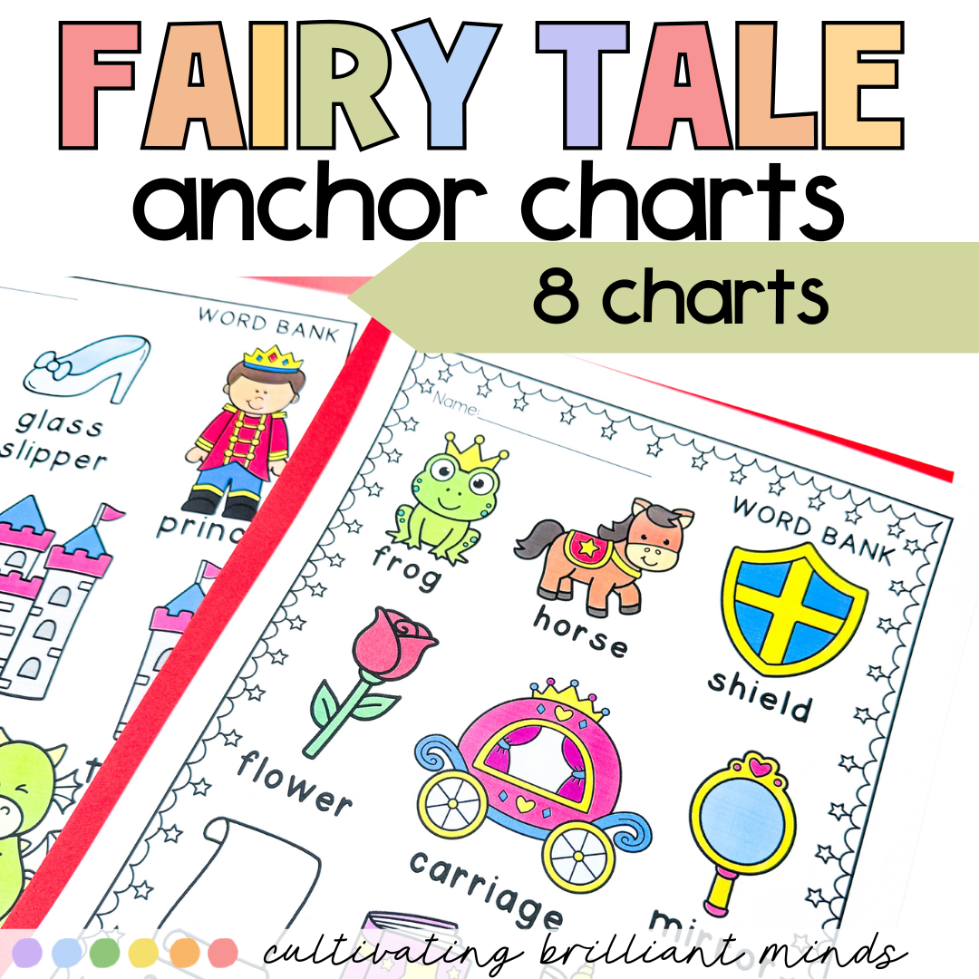 1 - Cultivating Brilliant Minds Fairy tale anchor charts