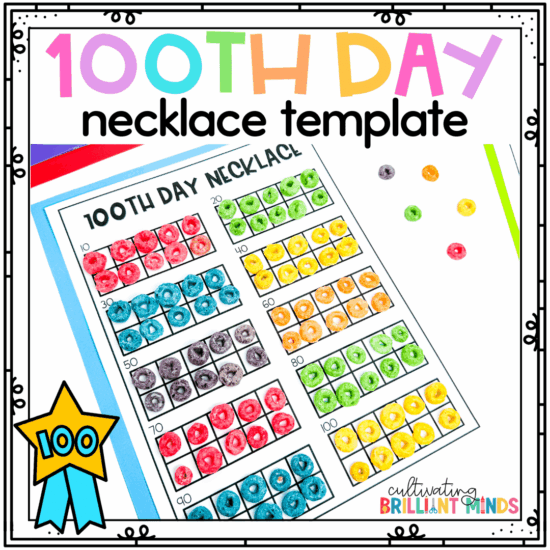 paper with ten frames on it and fruit loops in the ten frames