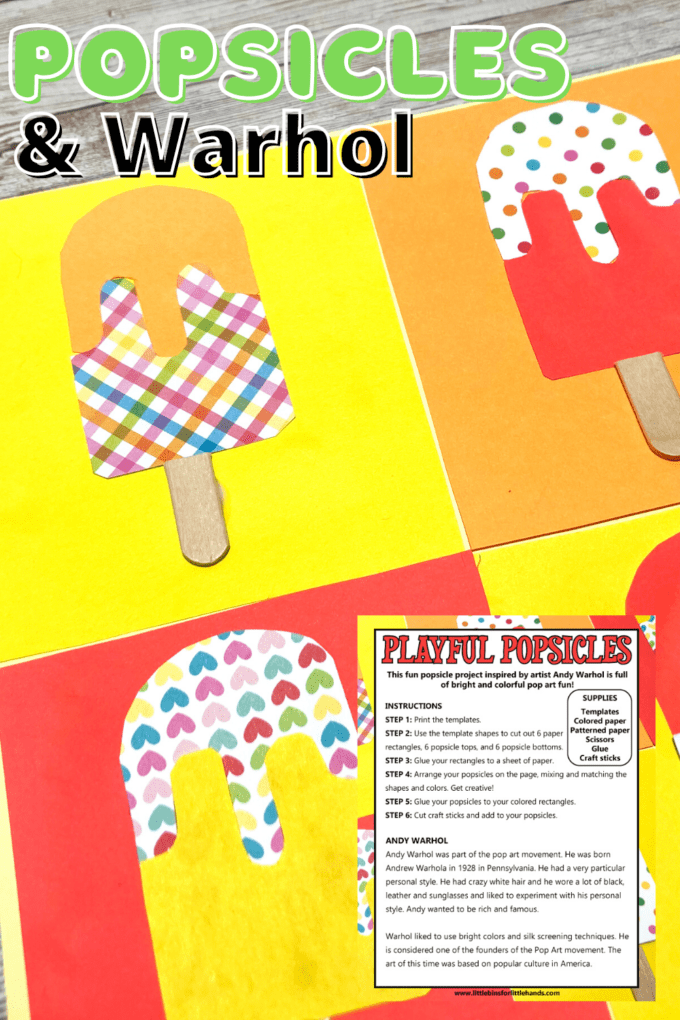 a photo of popsicle crafts