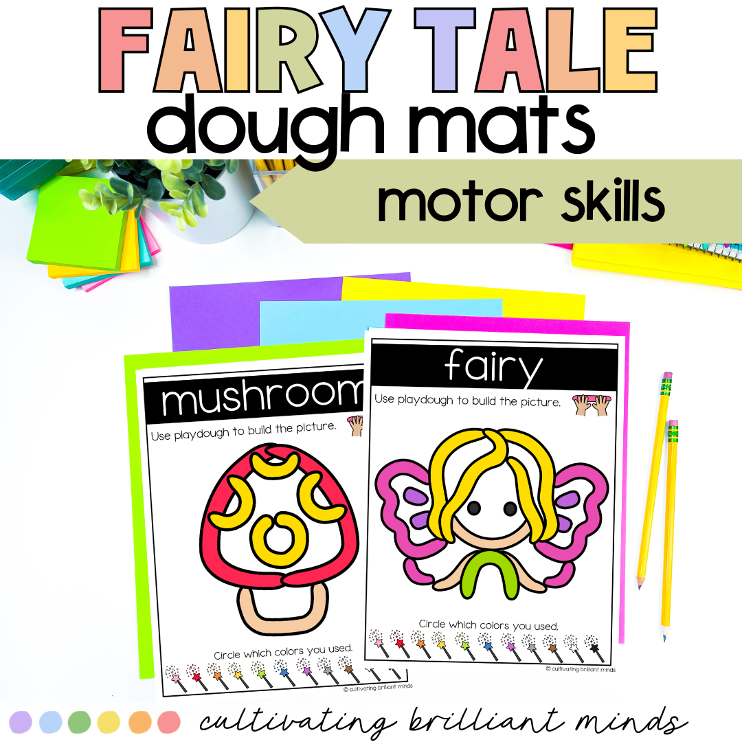 2 - Cultivating Brilliant Minds Fairy tale play dough mats