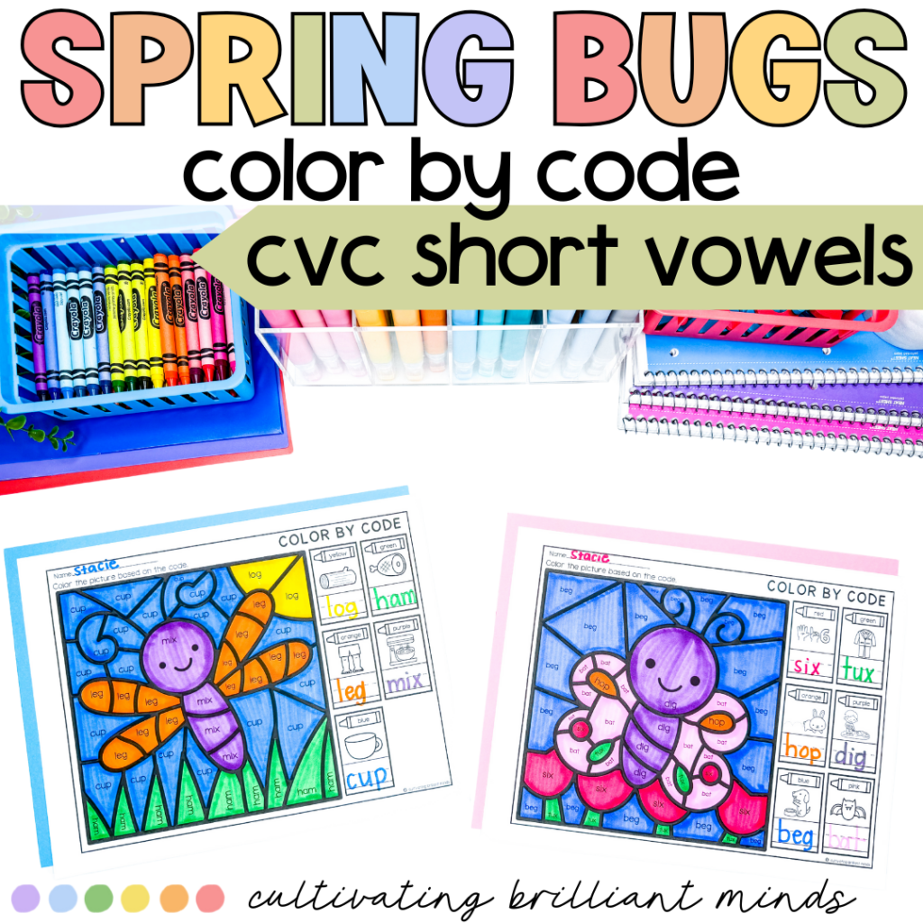 Spring bugs color by code
