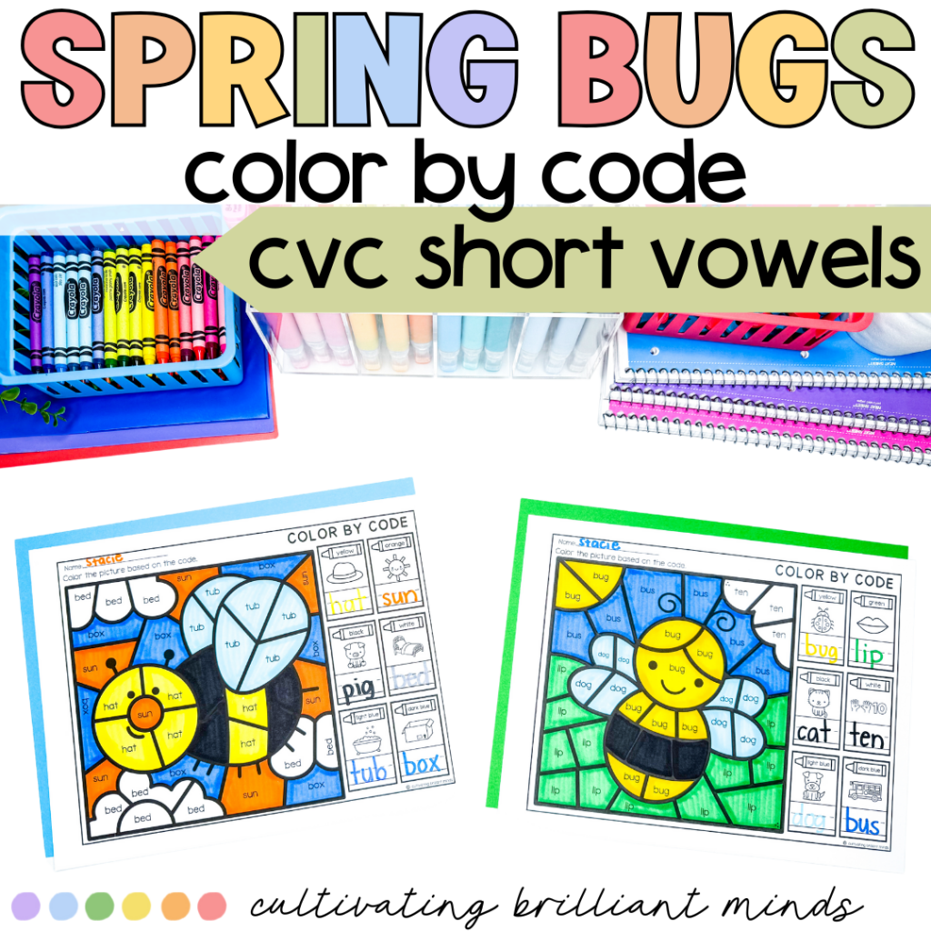 Spring bugs color by code