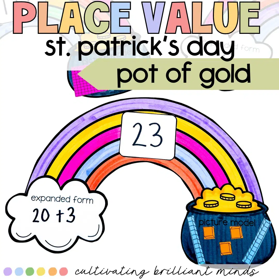 4 - Cultivating Brilliant Minds St. Patrick's Day math craft