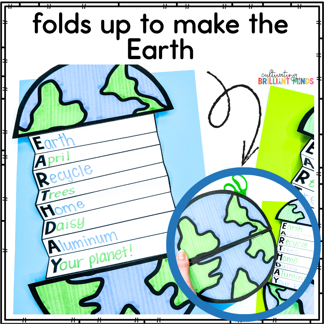 Earth Day Acrostic Poem - Cultivating Brilliant Minds an acrostic poem of "EARTH DAY"