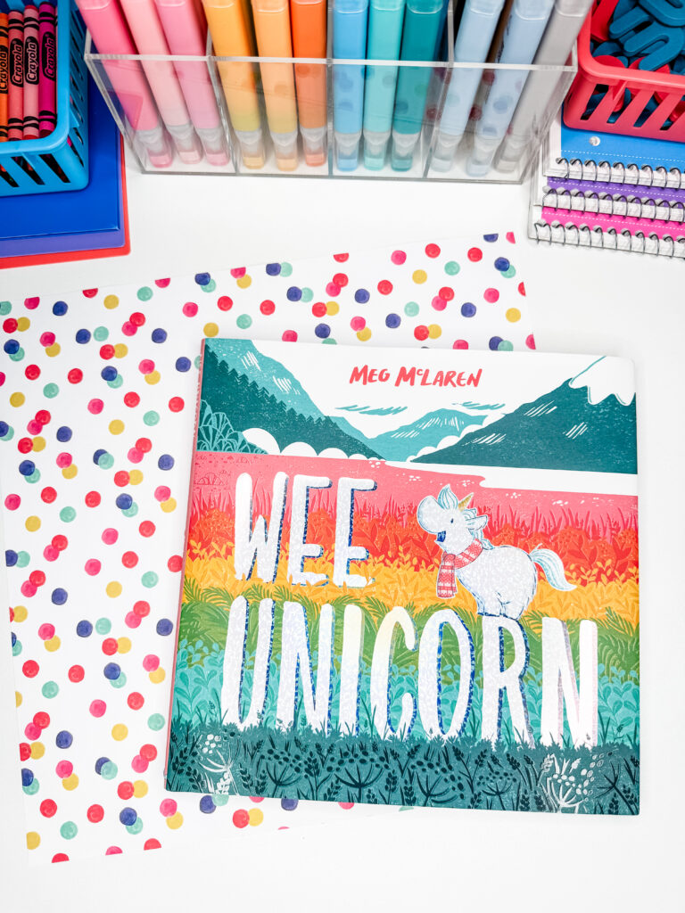 a photo of the book "wee unicorn"