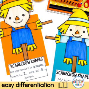 a scarecrow shape craft
