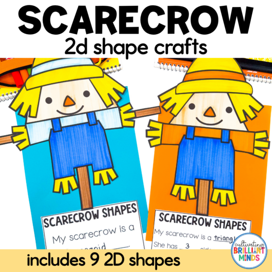 a scarecrow shape craft