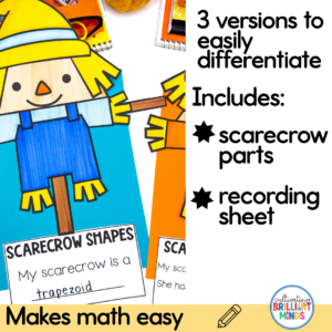 a scarecrow shape craft
