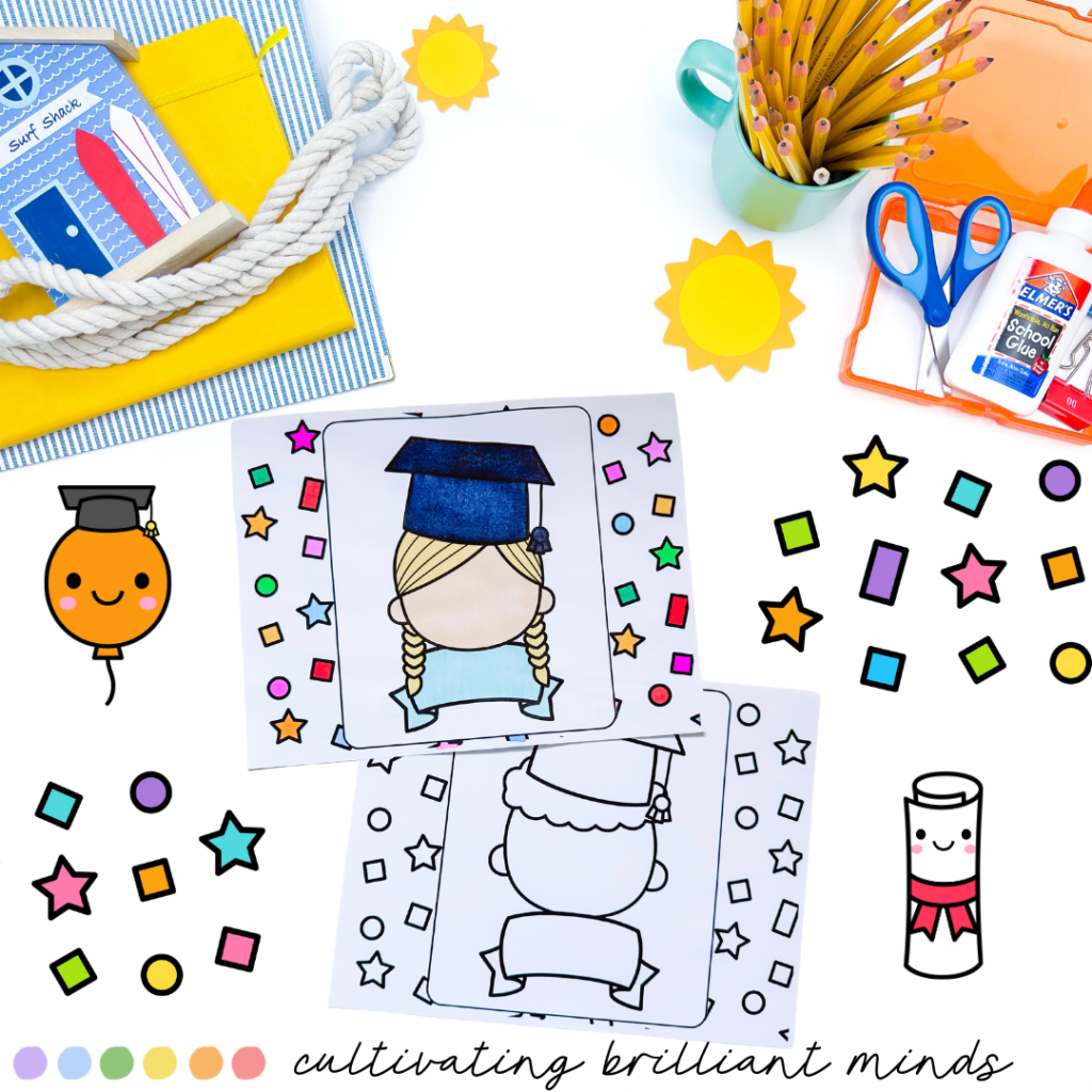 3 - Cultivating Brilliant Minds end of the year faceless crafts