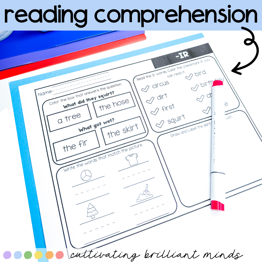 3 - Cultivating Brilliant Minds R controlled IR reading passages