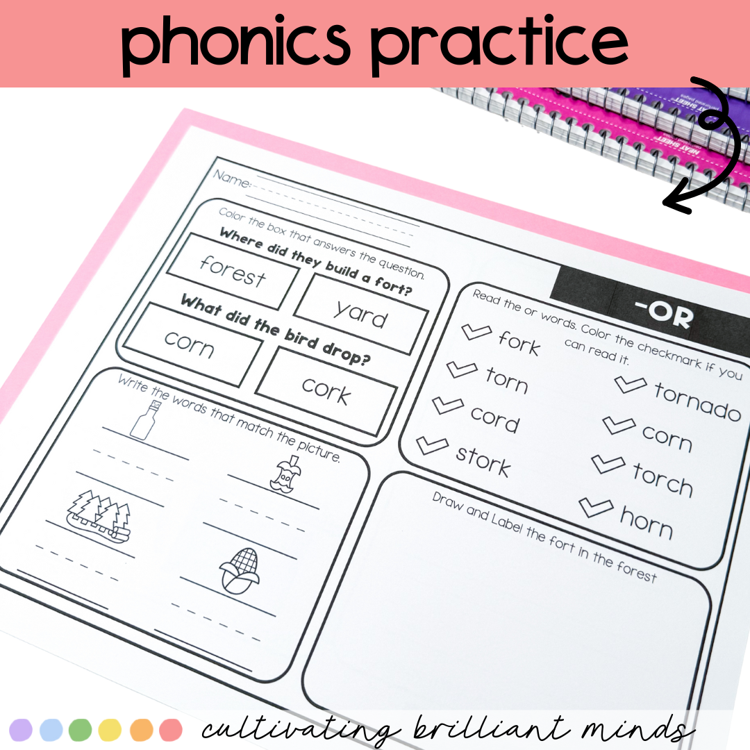 4 - Cultivating Brilliant Minds R controlled OR reading passages