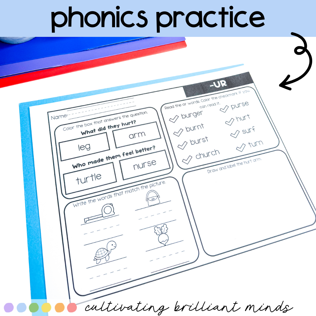 4 - Cultivating Brilliant Minds R controlled UR reading passages