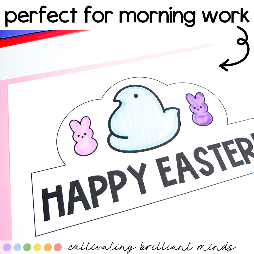 4 - Cultivating Brilliant Minds Easter crown crafts