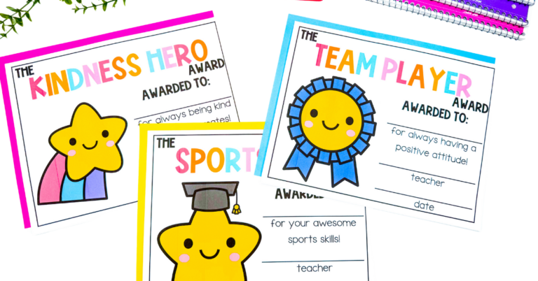 end of the year awards