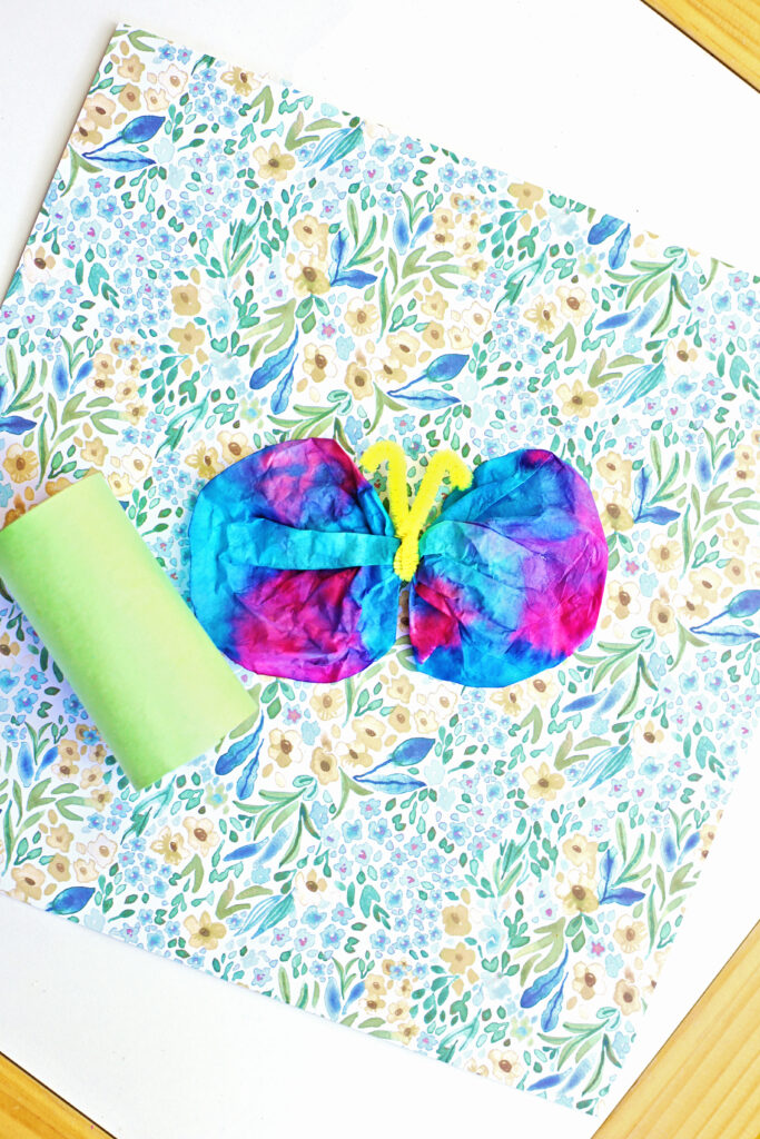 Butterfly & Chrysalis Craft - Cultivating Brilliant Minds butterfly craft