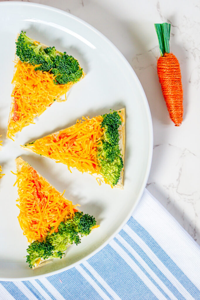 Carrot Veggie Bars Set 4-02 - Cultivating Brilliant Minds Carrot Veggie Pizza