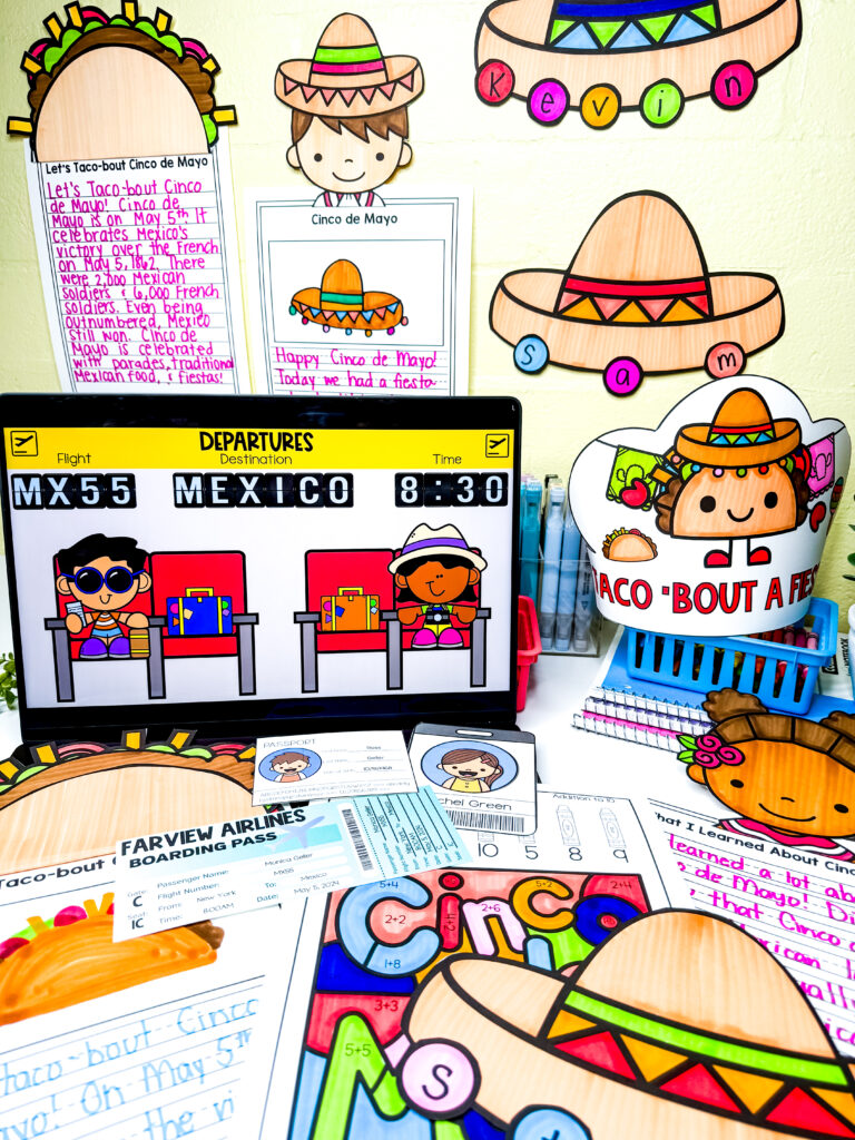 IMG_8335 - Cultivating Brilliant Minds virtual field trip to mexico with cinco de mayo activities