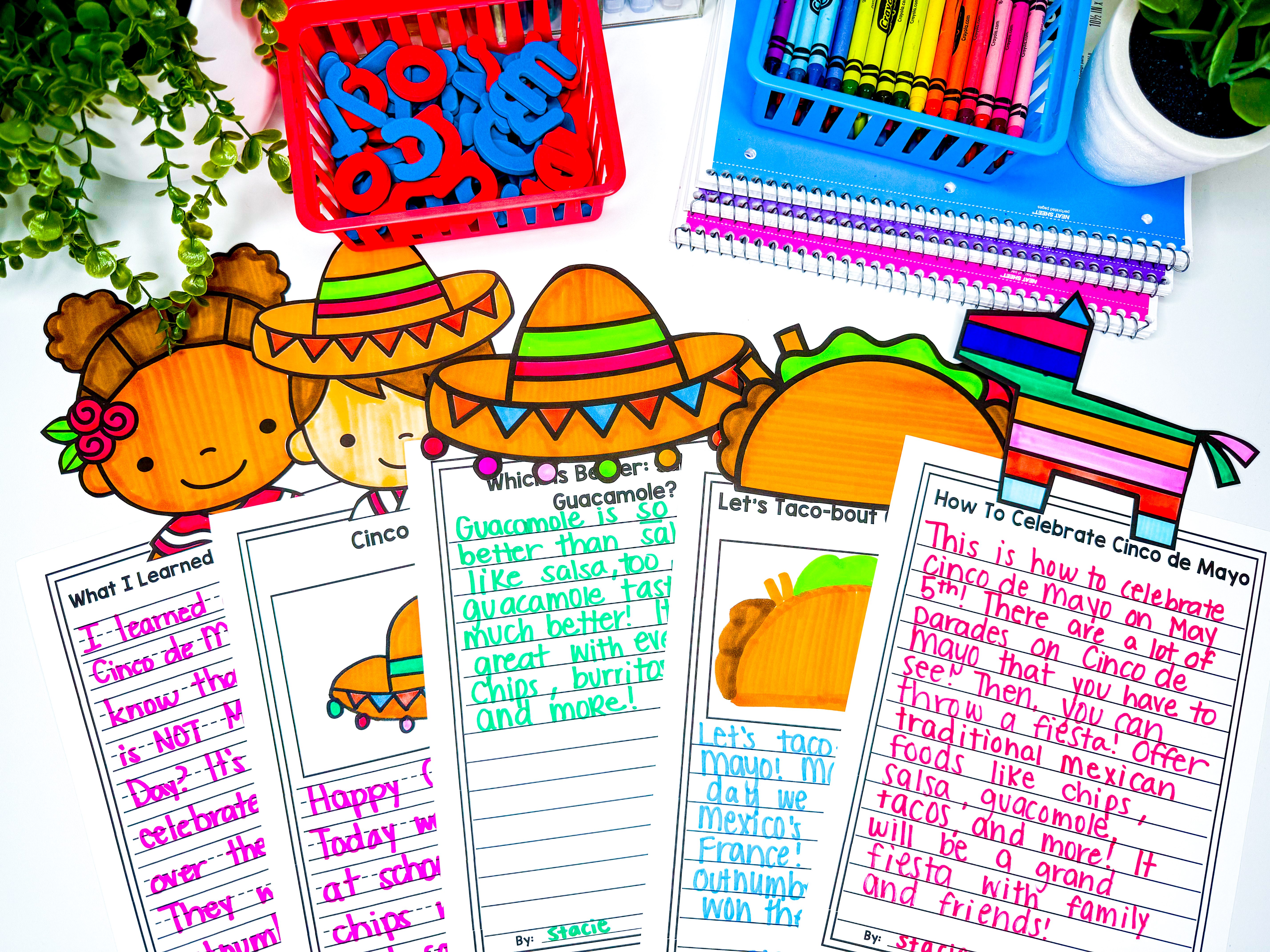 IMG_8344 - Cultivating Brilliant Minds cinco de mayo writing crafts