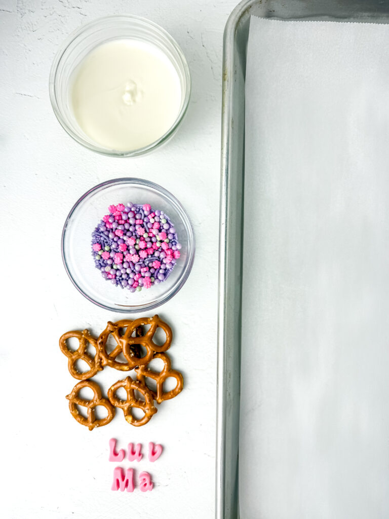 Mother's Day Pretzel Wreath Inprocess10 - Cultivating Brilliant Minds mother's day pretzel wreath