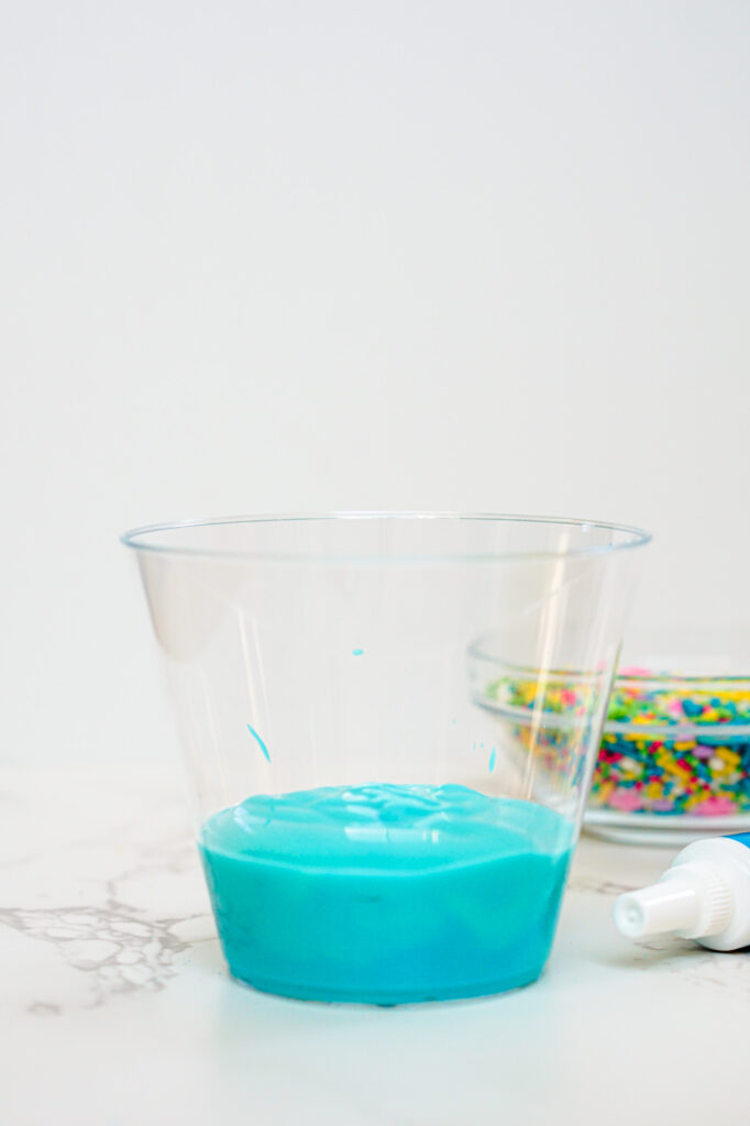 peeps pudding cups shared process-23 - Cultivating Brilliant Minds first layer of pudding