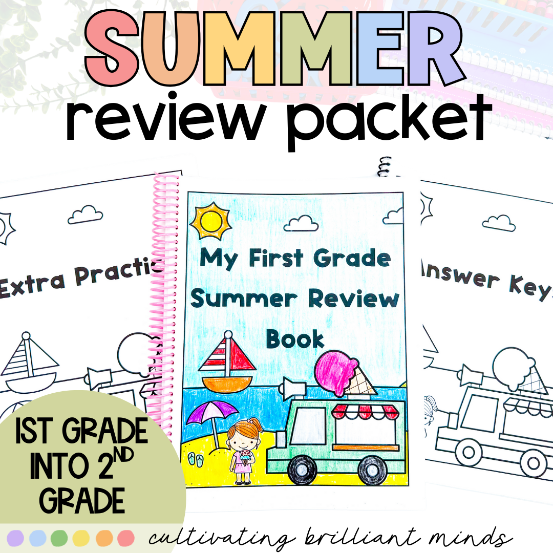 summer review packet - Cultivating Brilliant Minds summer review packet