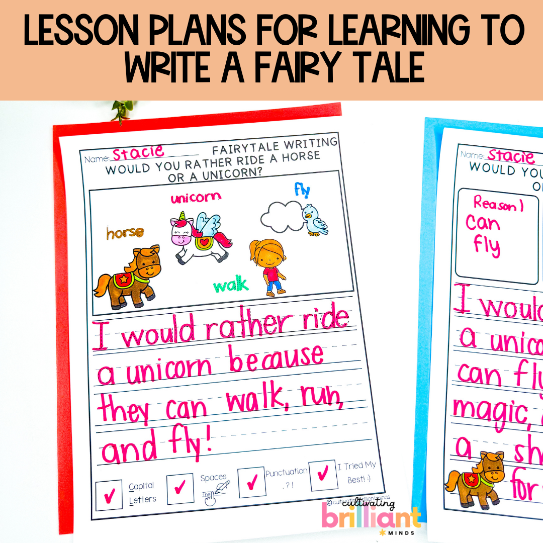 2 - Cultivating Brilliant Minds Fairy tale writing unit