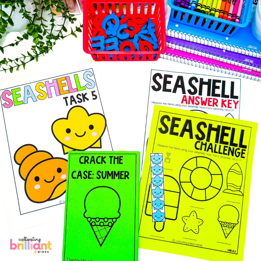 6 - Cultivating Brilliant Minds Summer end of year math games