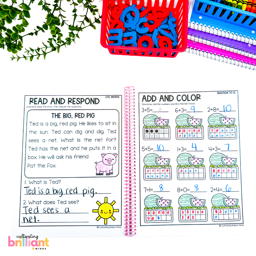 summer review packet - Cultivating Brilliant Minds summer review packet