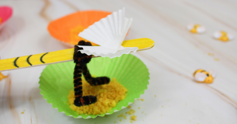 Bee pollination experiment