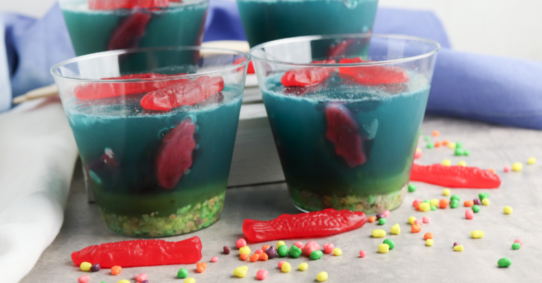 Fish Bowl Jello Cups: A Fun and Colorful Summer Dessert for Kids