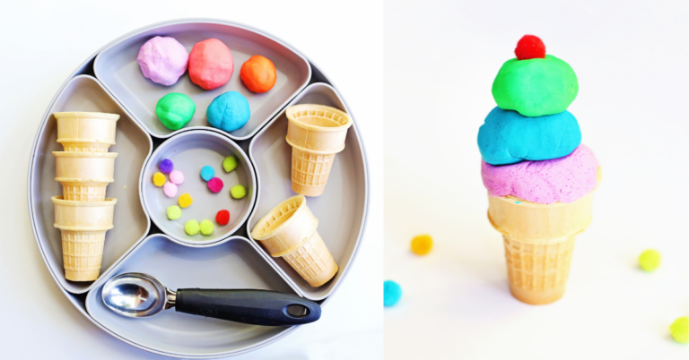 Pretend Play Ice Cream Shop: A Sweet Sensory Activity for Summer