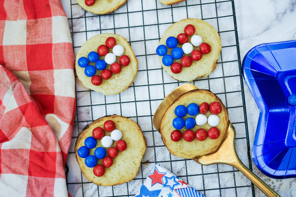 DSC03248 - Cultivating Brilliant Minds fourth of july flag cookies