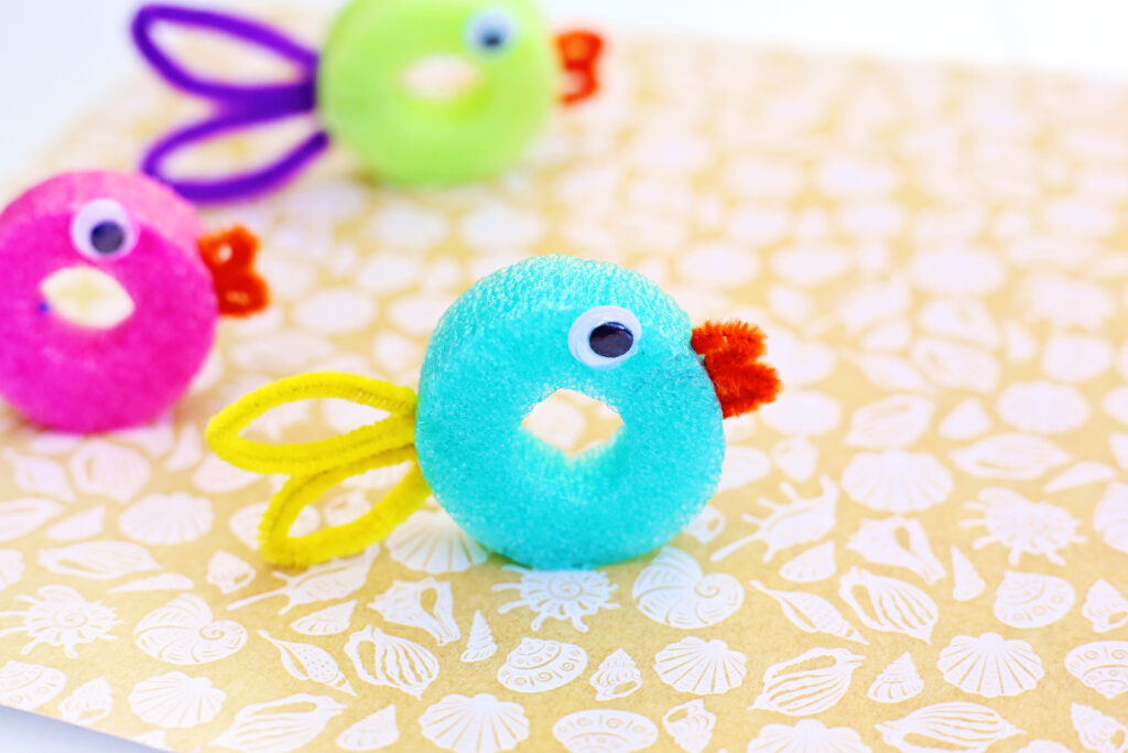 Pool Noodle Fish Final 4 - Cultivating Brilliant Minds pool noodle fish craft