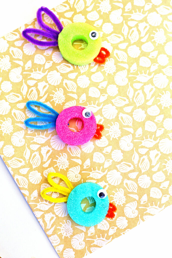 Pool Noodle Fish Final 5 - Cultivating Brilliant Minds pool noodle fish craft