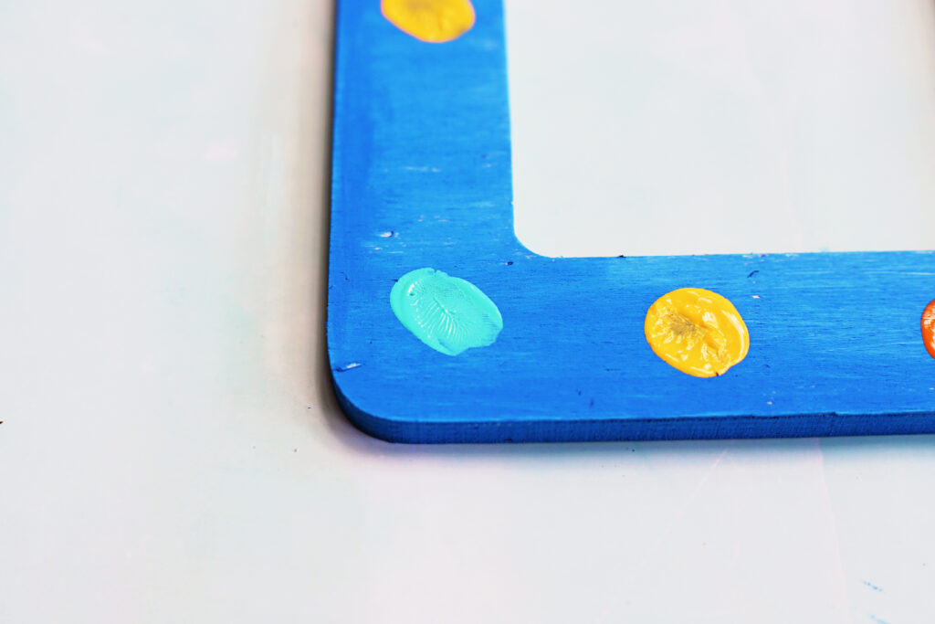 Press Finger on Picture Frame - Cultivating Brilliant Minds adding fingerprint fish