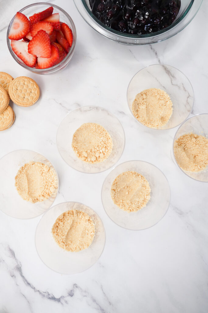 Process 5 - Cultivating Brilliant Minds adding the cookie base