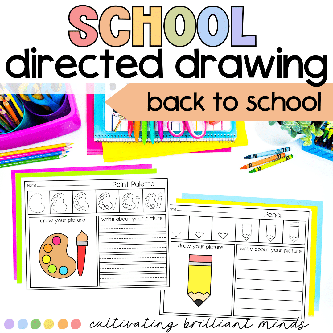1 - Cultivating Brilliant Minds Directed drawing and writing activity