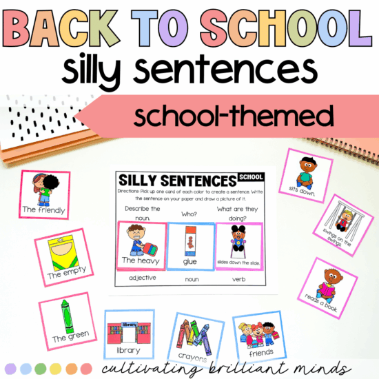 Back to school silly sentences