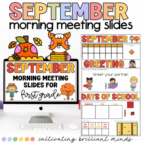 September morning meeting slides