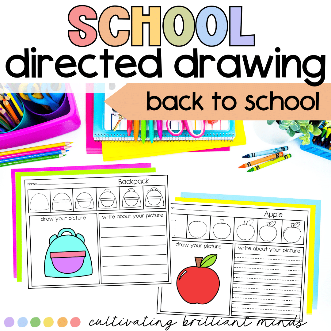 3 - Cultivating Brilliant Minds Directed drawing and writing activity