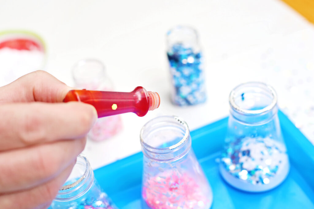 Add Food Coloring - Cultivating Brilliant Minds fizzy unicorn potion