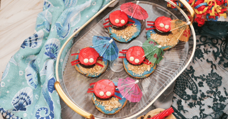 beach crab cookies