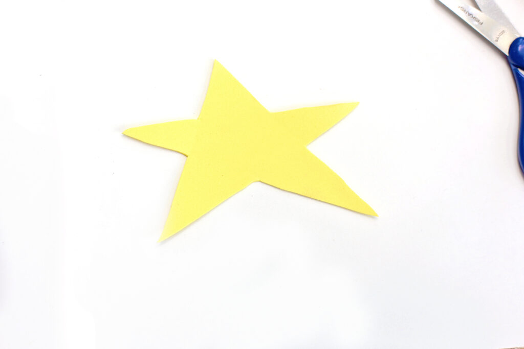 Cut Out Star - Cultivating Brilliant Minds shooting star handprint craft
