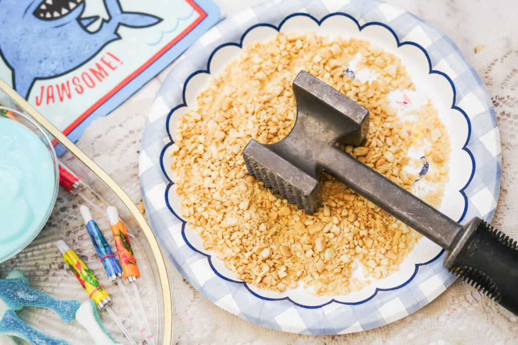 DSC03400 - Cultivating Brilliant Minds crush the graham crackers