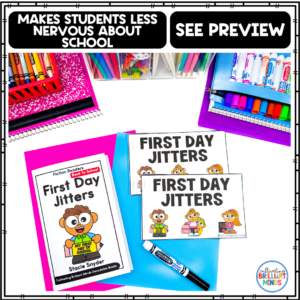 an interactive book about first day jitters