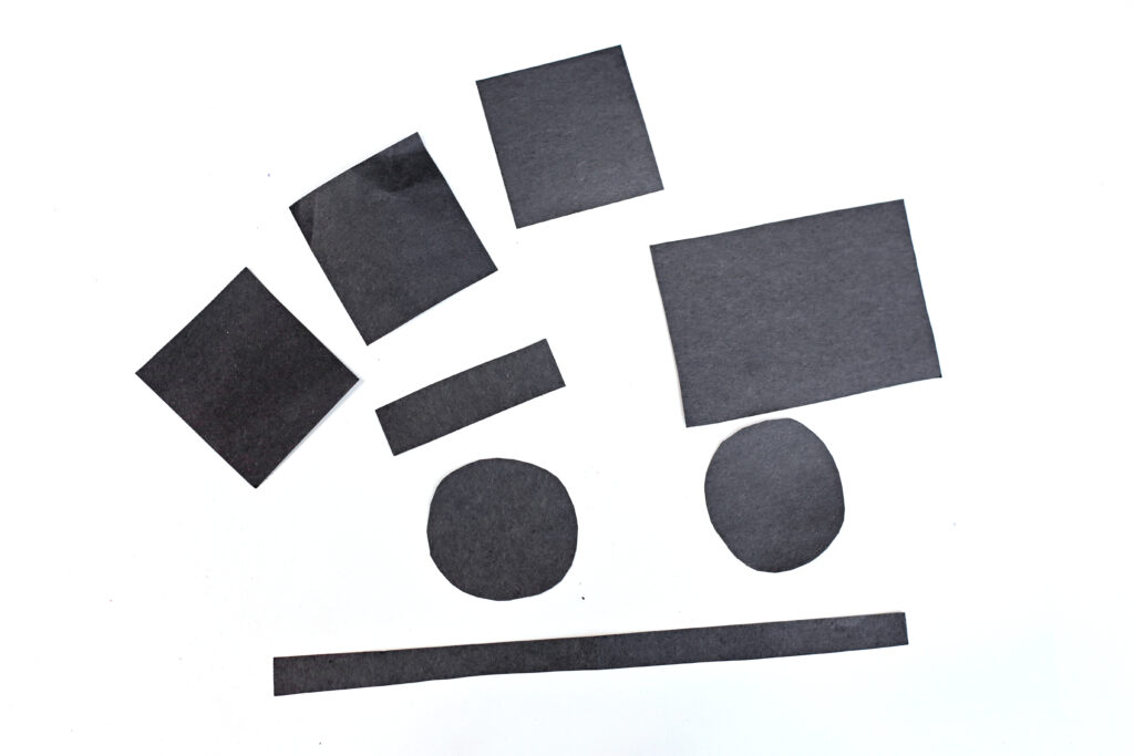 Make the Windows and Door - Cultivating Brilliant Minds shape school bus craft