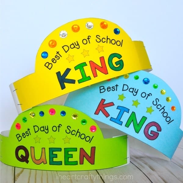 Printable Back-to-School Crowns - Cultivating Brilliant Minds Printable Back-to-School Crowns