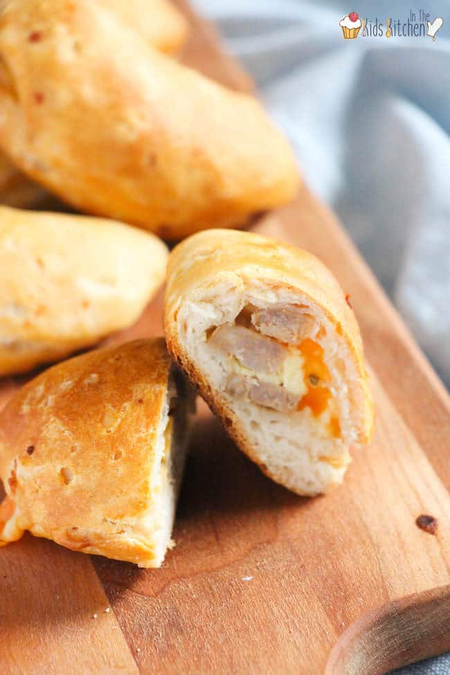 Sausage & Egg Breakfast Hot Pockets - Cultivating Brilliant Minds Sausage & Egg Breakfast Hot Pockets